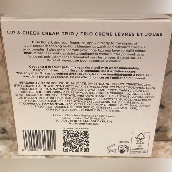 Iconic London Lip & Cheek Cream Trio - Picture 3 of 3